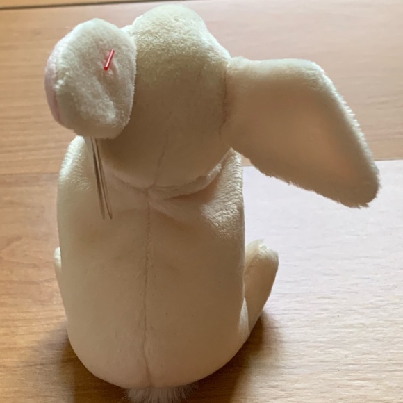 TY Beanie Baby - NIBBLER the Rabbit (6 inch) with tag - Picture 5 of 10